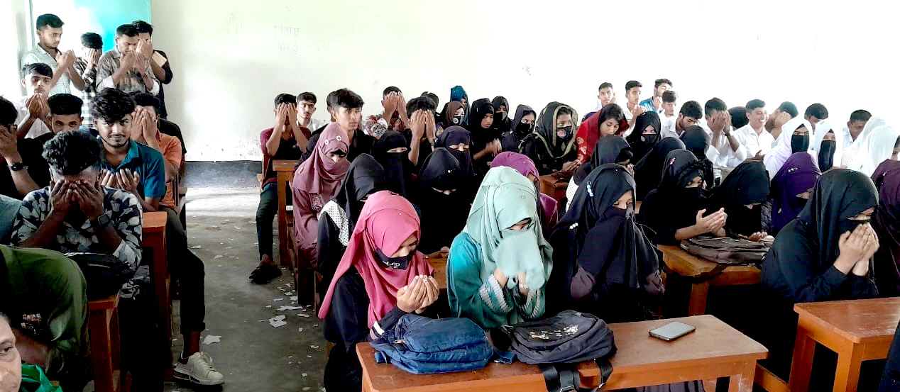 বিদায়ী শিক্ষার্থী এইচ এস সি 2023 ইছালী মডেল কলেজ, icmc, ichhali model college,imc